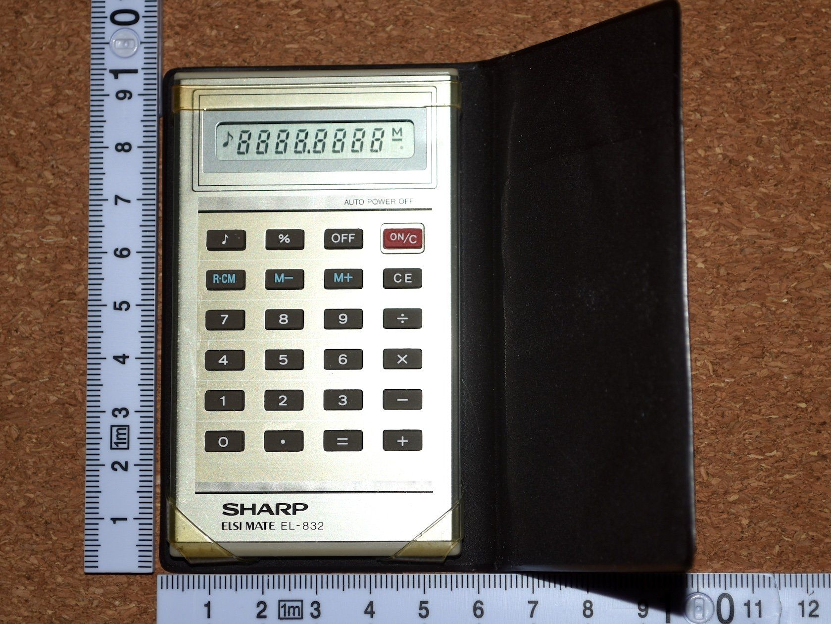 Sharp Calculatrices: Taschenrechner SHARP ELSI MATE EL-832, Vintage – D'occasion à Emmen par renerich 9