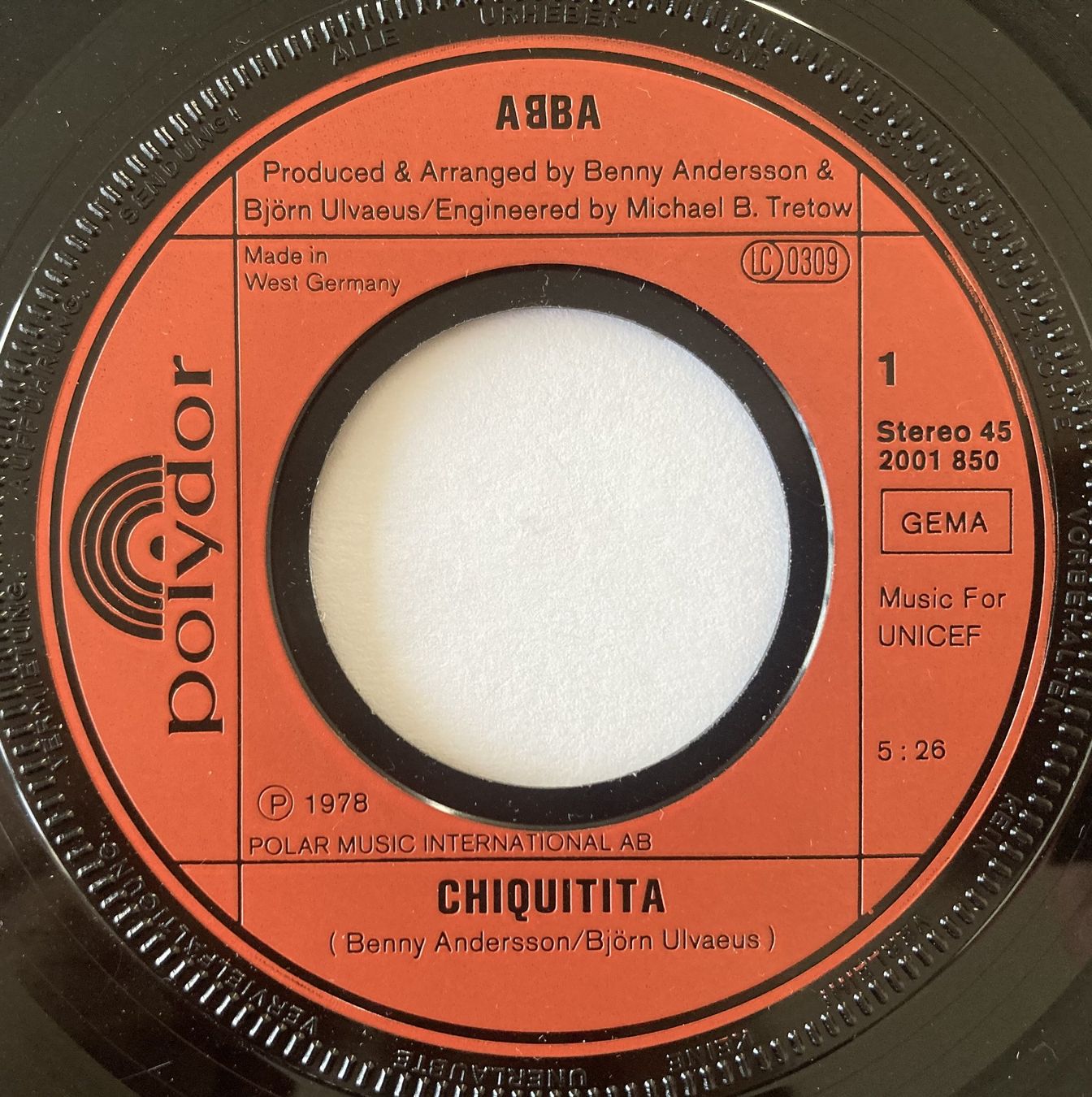 Dischi in vinile: ABBA - CHIQUITITA – Usato da Bottens venduto da hotter-than-hell 2