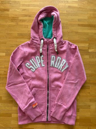 Superdry Hoodie Damen Pink Grösse S - gebraucht