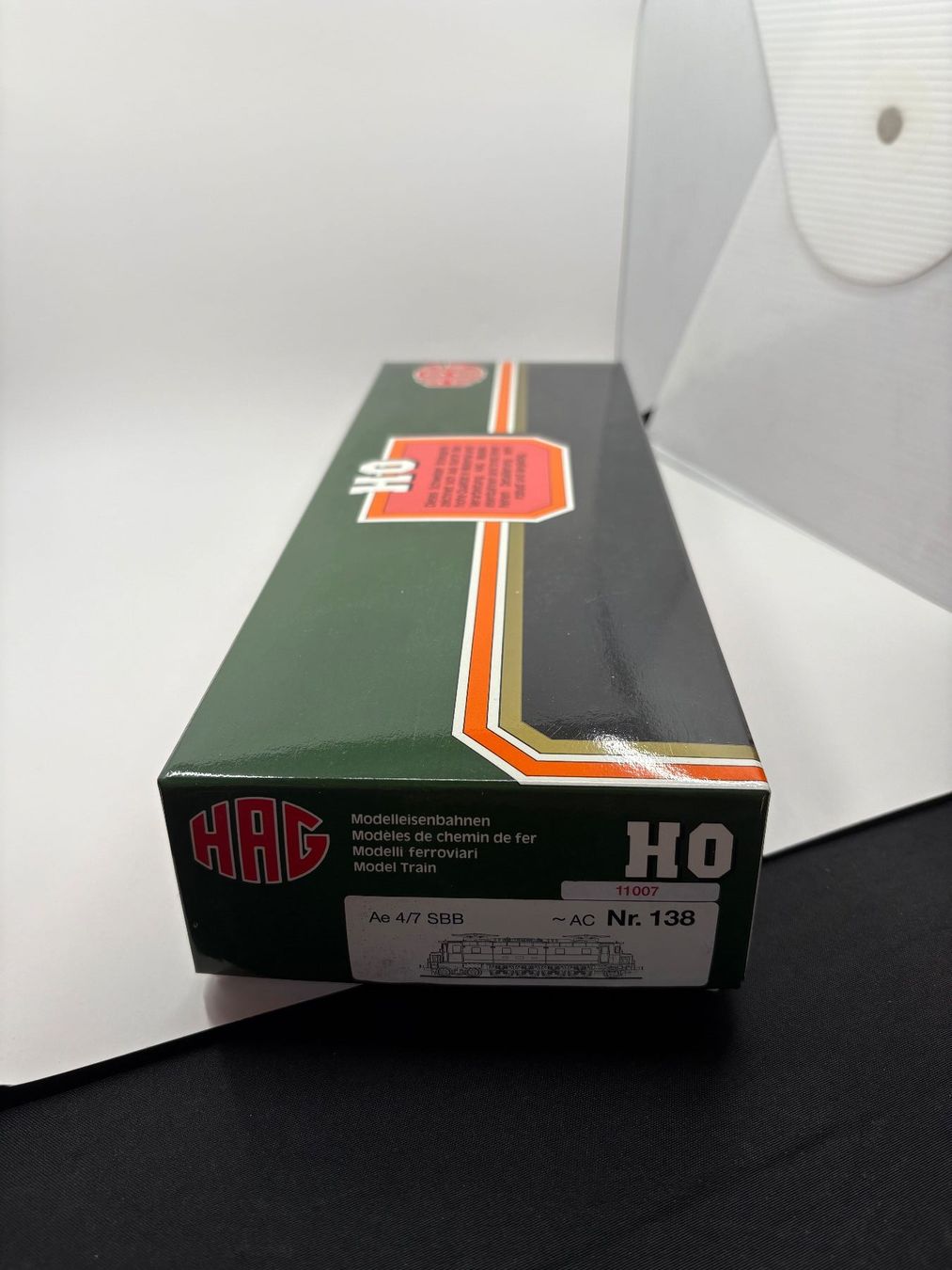 Hag Modelleisenbahnen: Hag SBB Ae 4/7 11007 H0 – Neu und originalverpackt aus Forch von Hanimann-Robinson 7