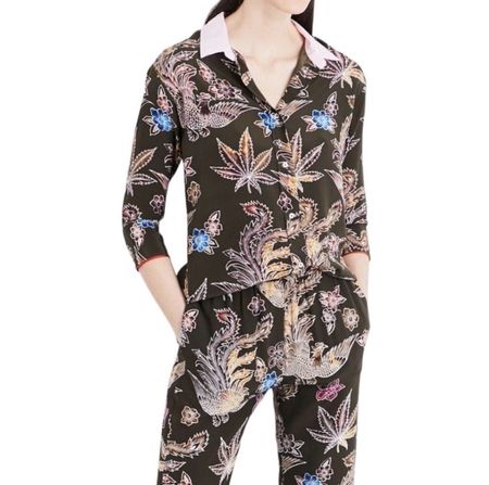 Sandro Set Seide braun S neu