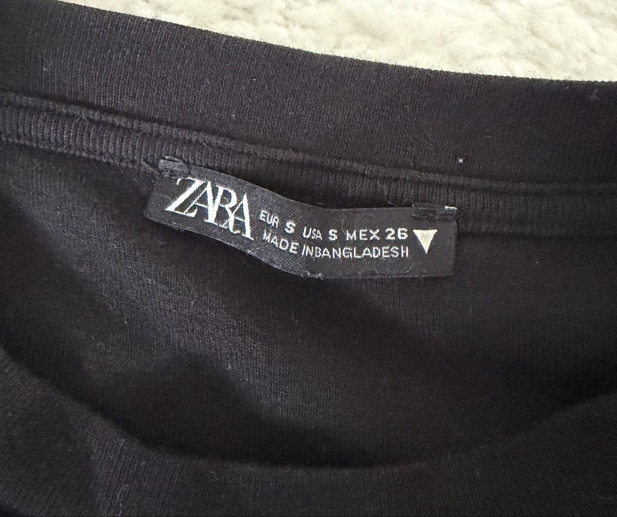 Zara Tops: Black Long Sleeve CropTop – Neuf (Voir description) à Luzern par das_2s8k 2