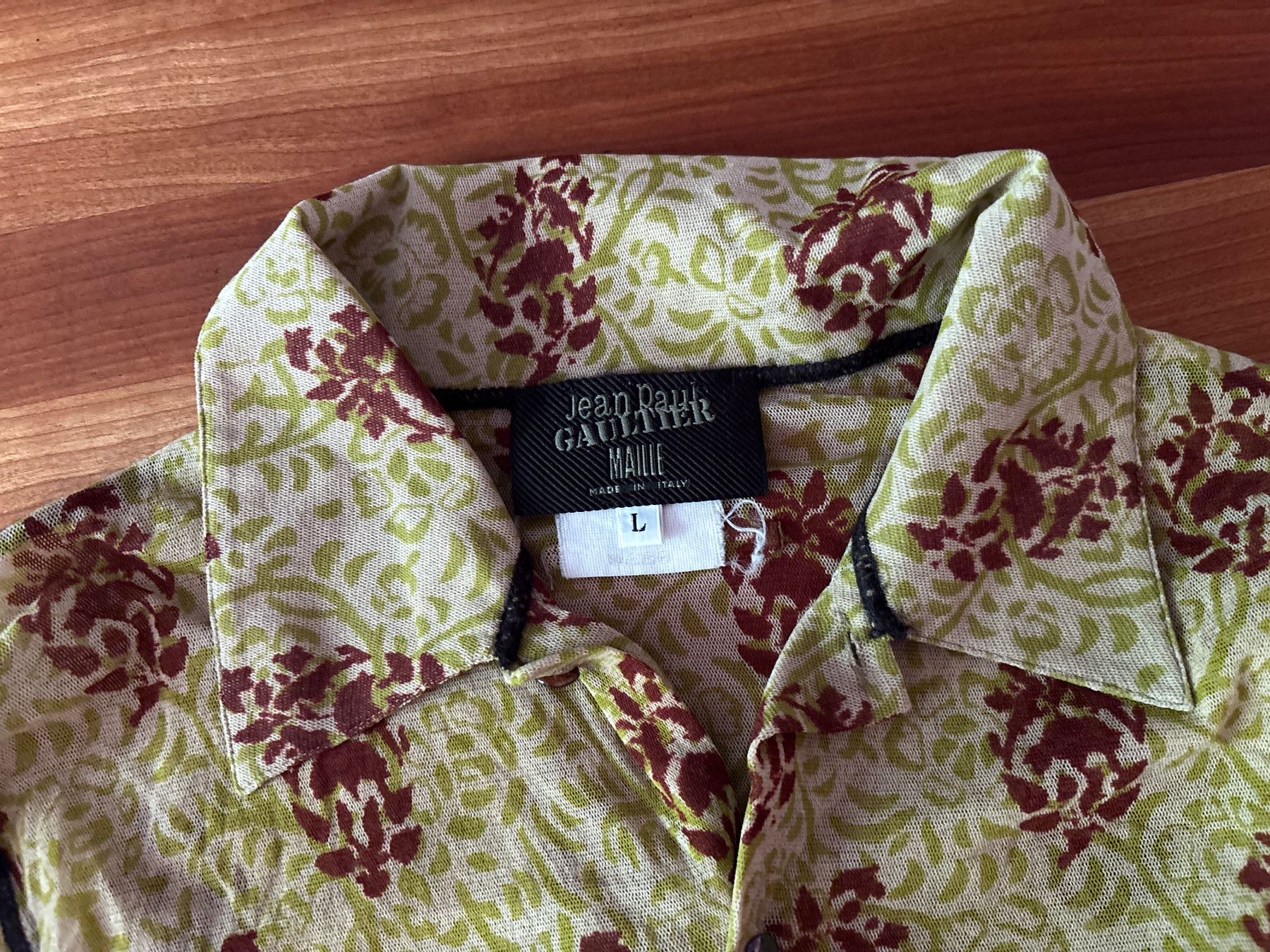 Jean Paul Gaultier Camicette: Vintage Jean Paul Gautier Maille Bluse – Usato da Winterthur venduto da prenzlgirl 5