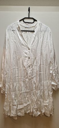 Weisses Sommerkleid, Made in Italy, Grösse S - Top Zustand!
