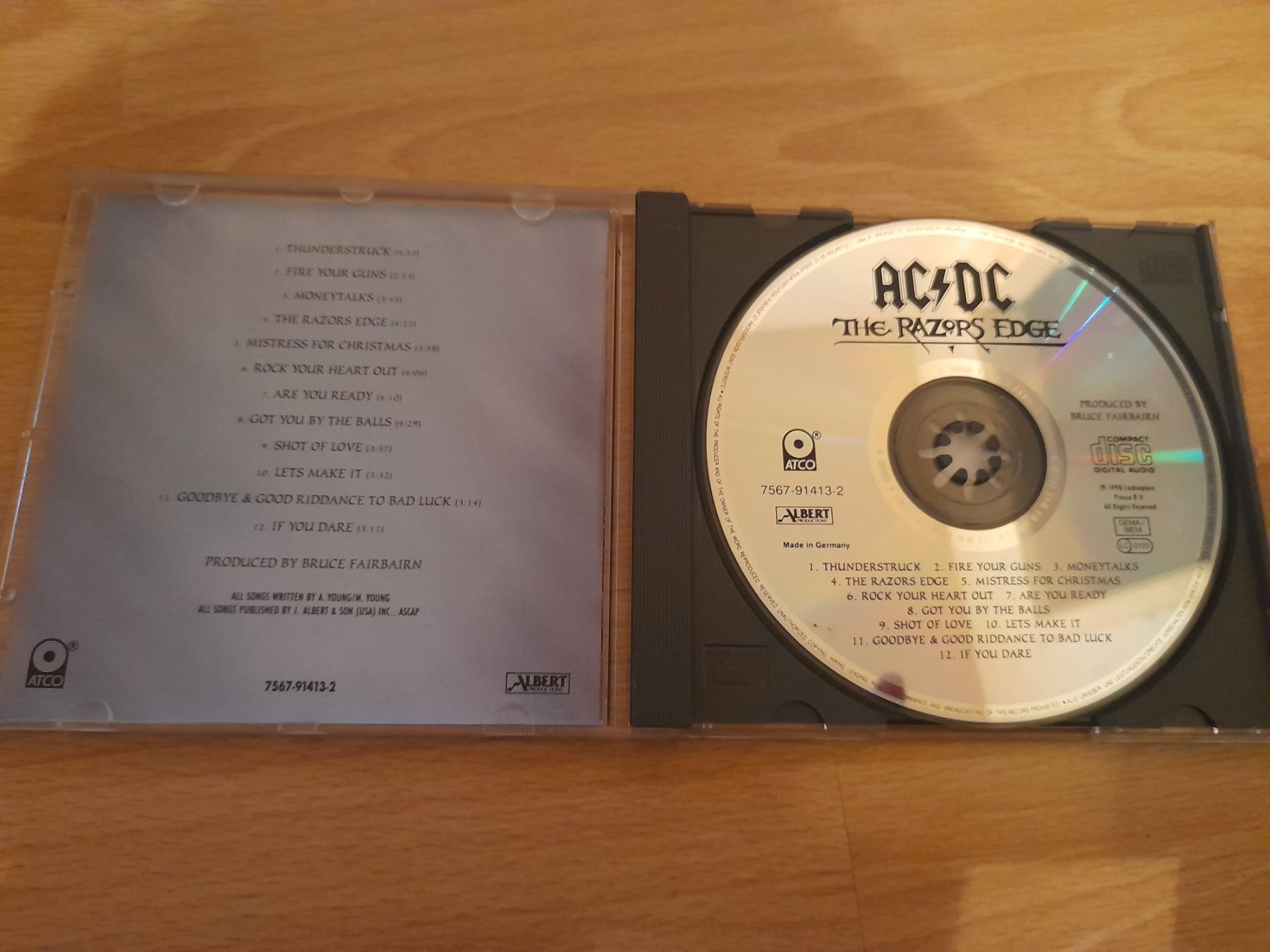 CD: CD AC/DC - The Razors Edge – Usato da Lustmühle venduto da chevi03 1