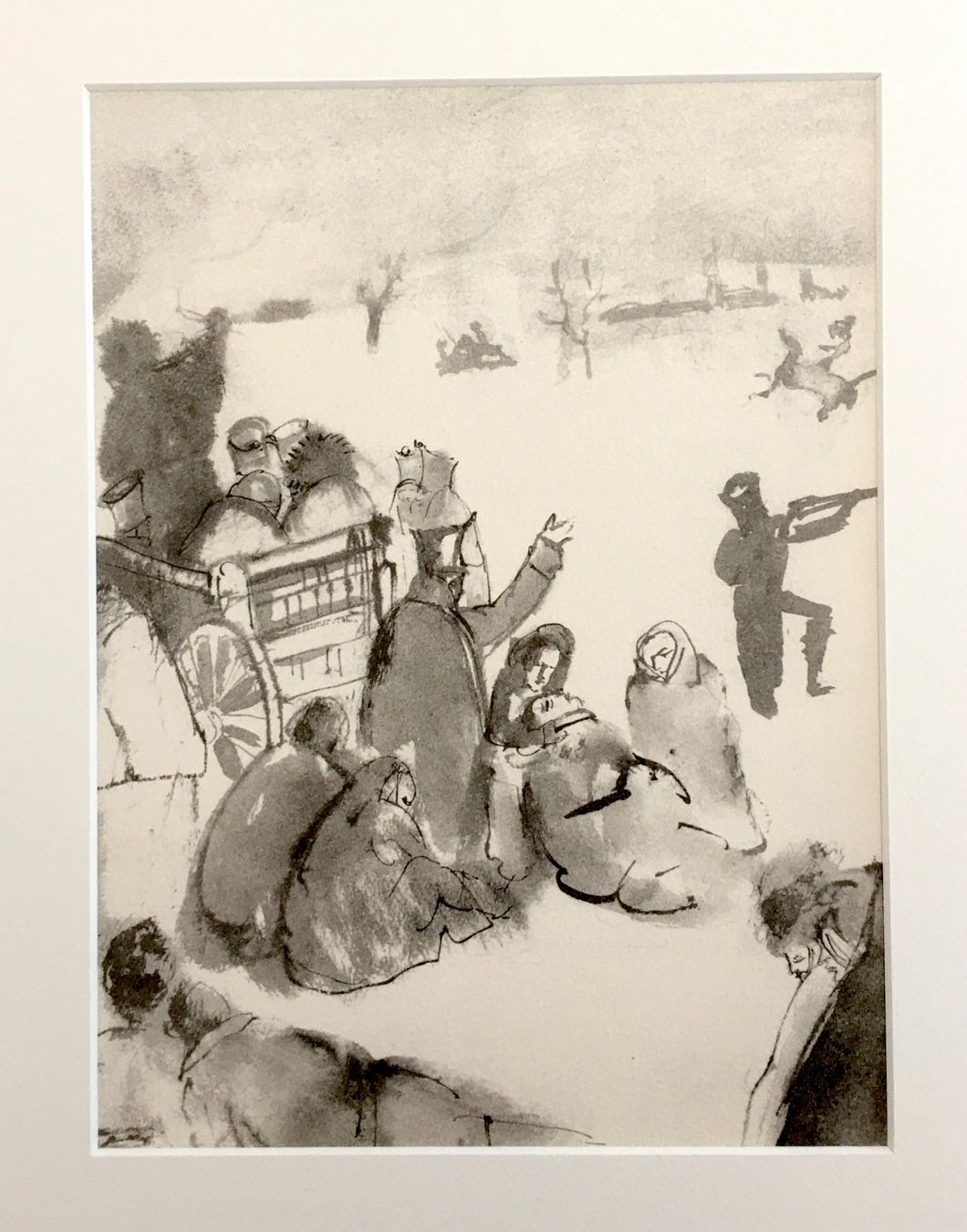 Grafiken & Lithographien: Leonor Fini      "Adieu XI" – Gebraucht aus Nennigkofen von Sommersonnen 1