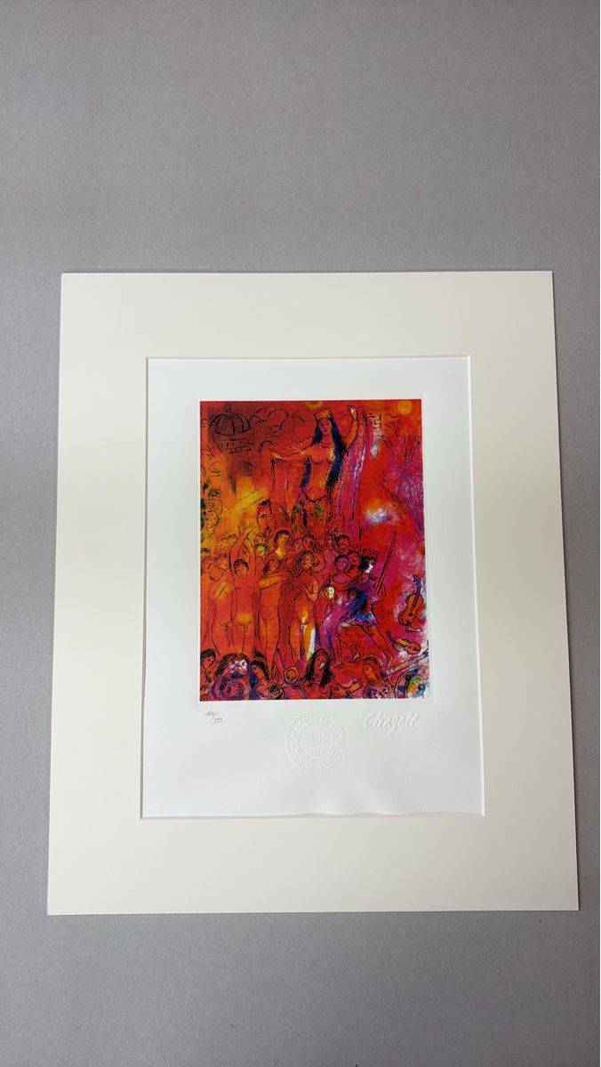Grafiken & Lithographien: Bild "La Danse" von Marc Chagall – Neu (gemäss Beschreibung) aus Meienberg von sony252