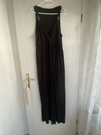 Maxikleid schwarz Gr 40