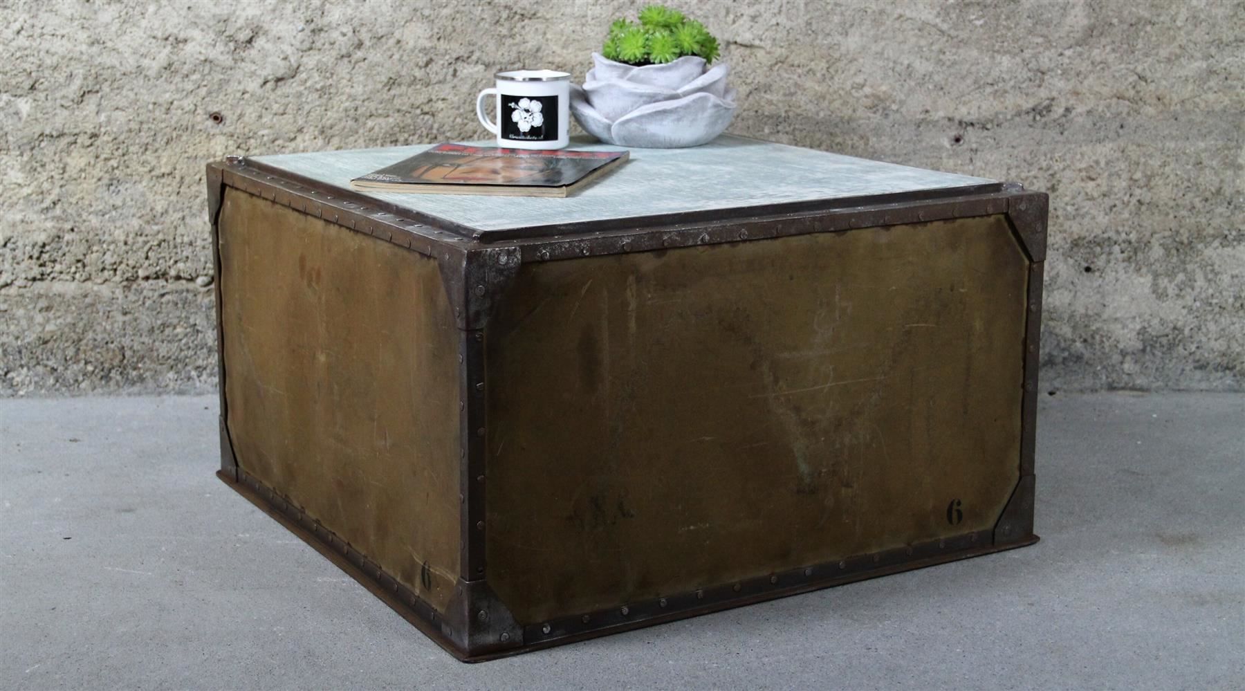 Tables: Couchtisch, Industriekorb Industriekiste – D'occasion à Birrwil par brandschatz_birrwil 5