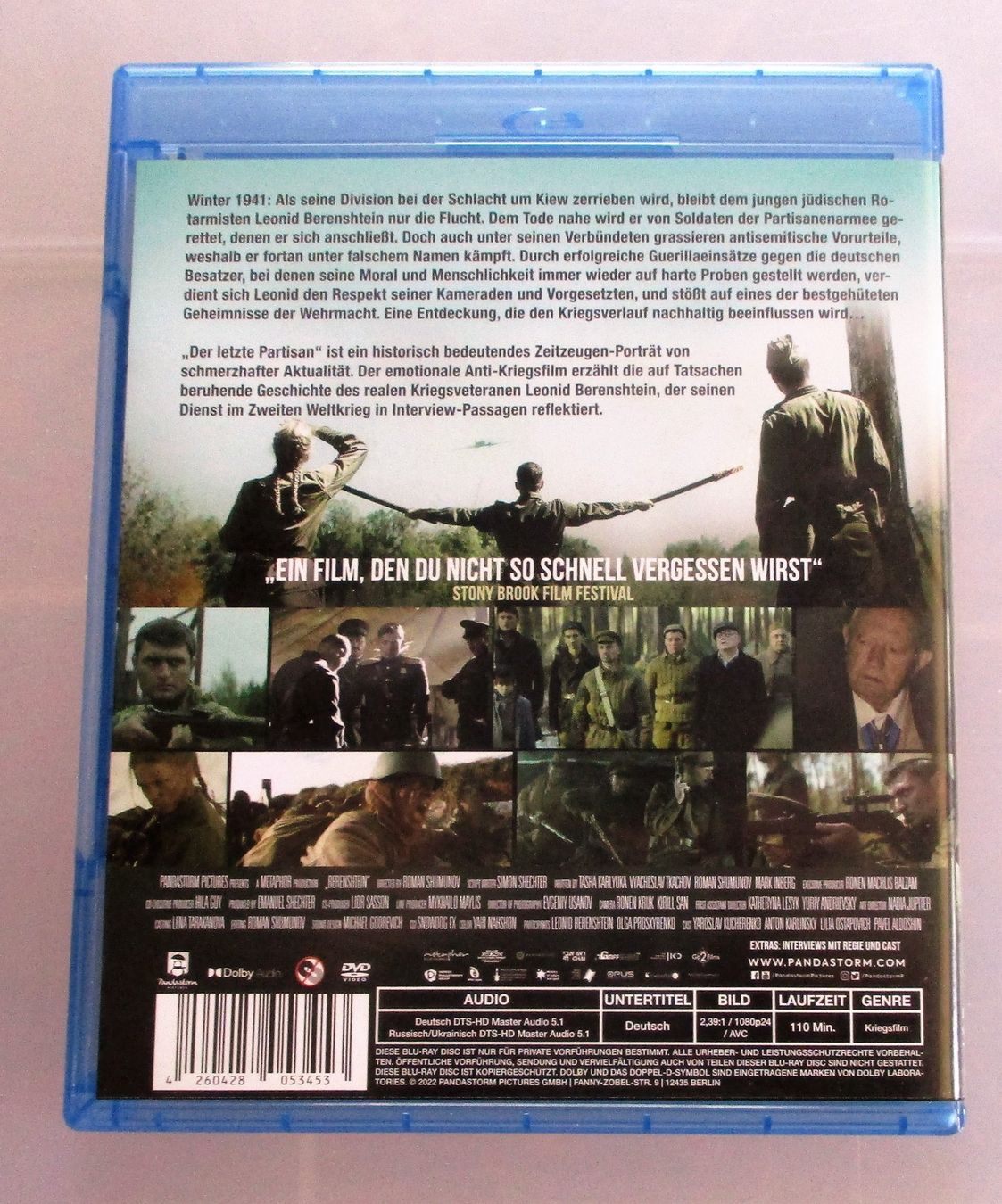 Alle DVDs: DER LETZTE PARTISAN - Leonid Berenshtein Blu-ray – Gebraucht aus Wattwil von Muriel10 1