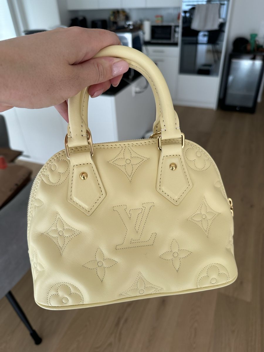 Louis Vuitton Borse da donna: Louis Vuitton Alma BB Bublegram Banana – Usato da Winkel venduto da blugirlblumarine 8