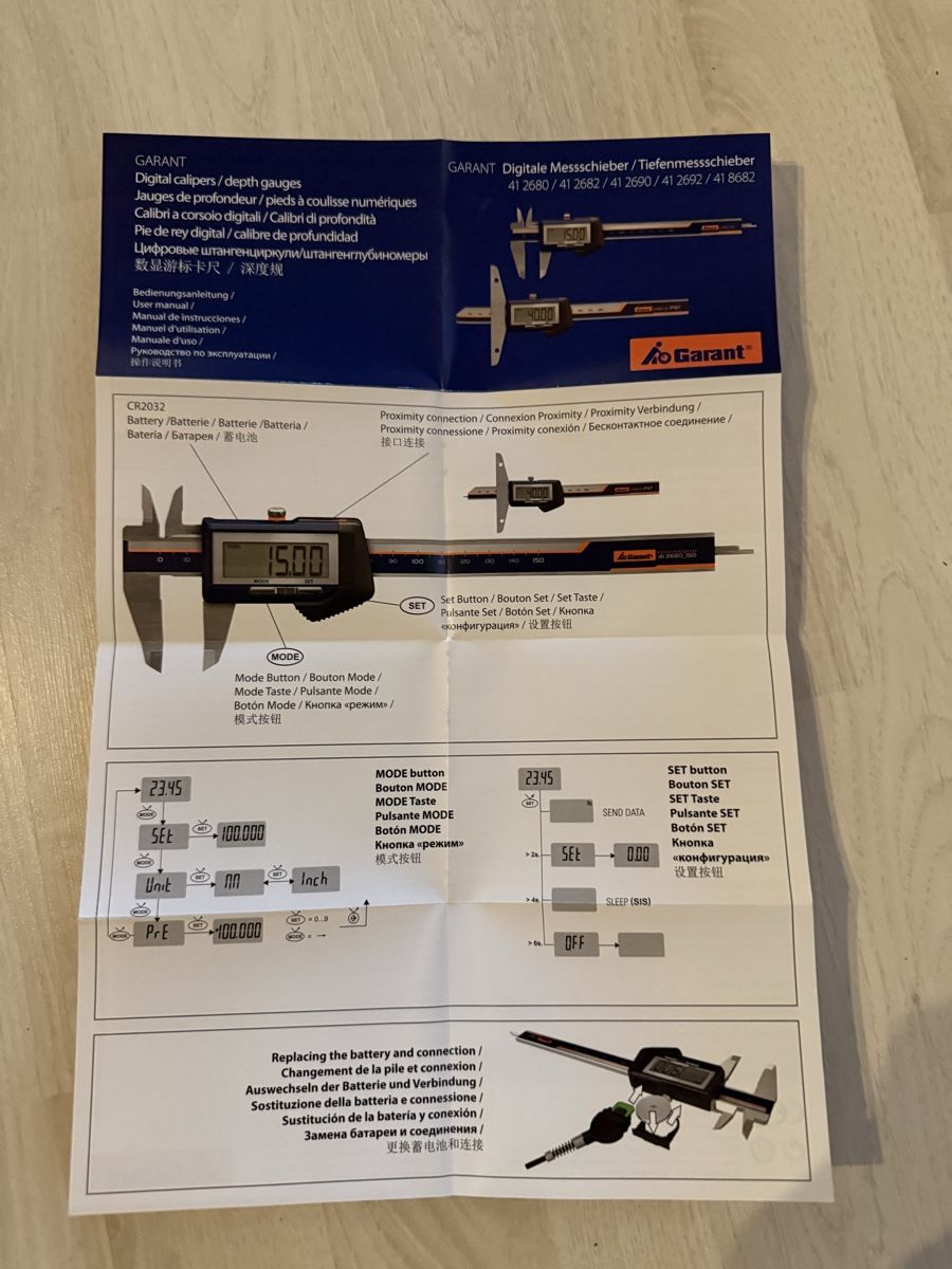 Misurare: Garant Messschieber digital IP67 neu in OVP – Nuovo e nell'imballaggio originale da Kriessern venduto da Hcdfreak 4