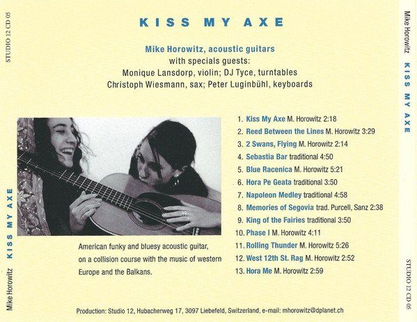 CD: Mike Horowitz KISS MY AXE CD – Usato da Kandergrund venduto da Sososo 1