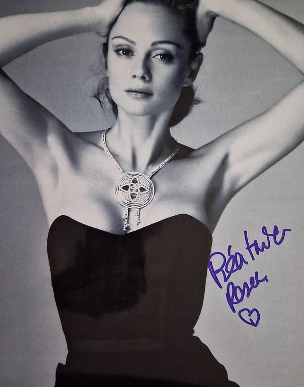 Autogramme: Autographe Béatrice Rosen Format A4 – Gebraucht aus Sembrancher von did_mkx2