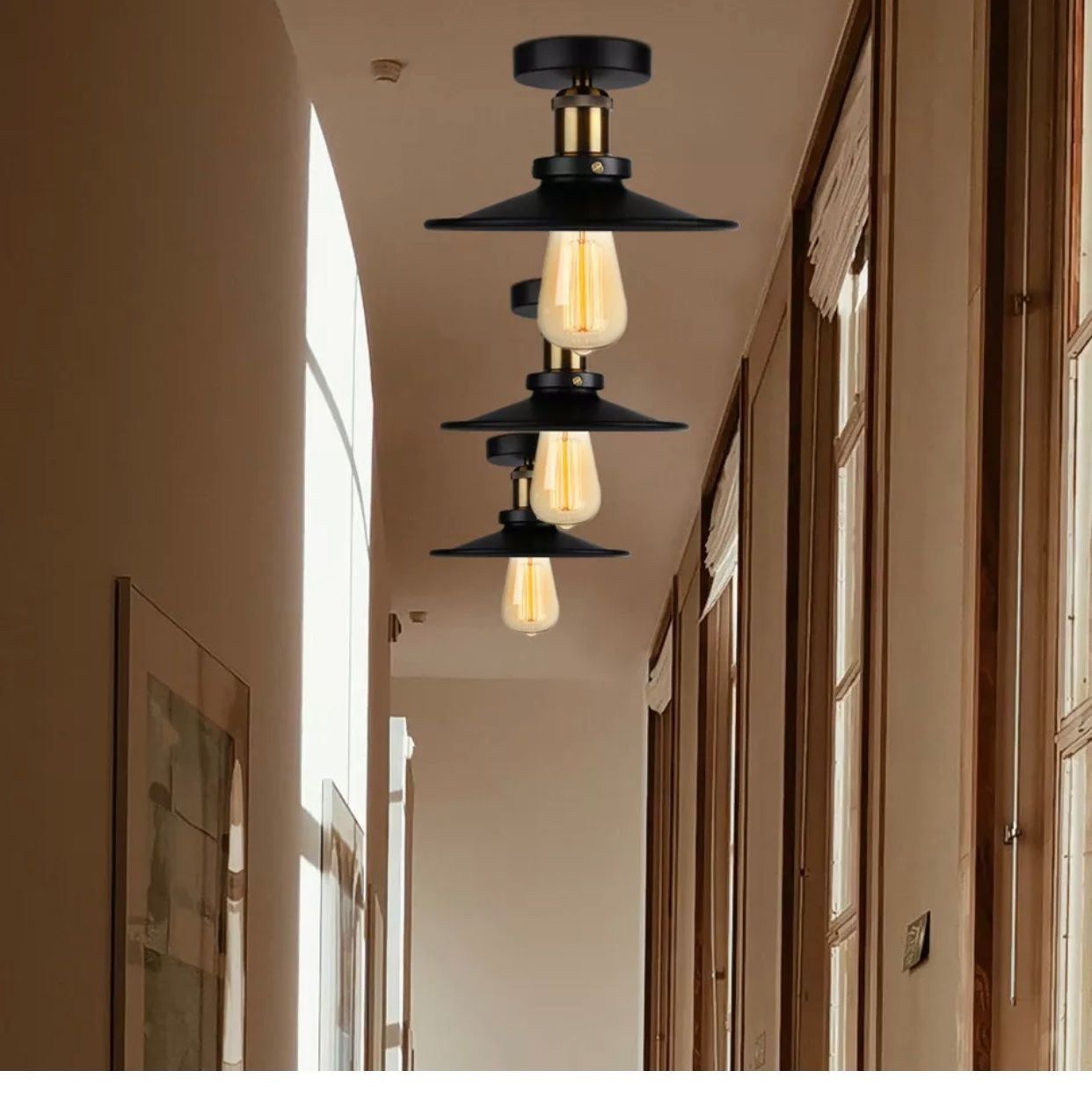 Lampadari & plafoniere: E27 Deckenlampe Hängeleuchte Schwarz Met – Nuovo e nell'imballaggio originale da Amriswil venduto da JaJa-Express 6