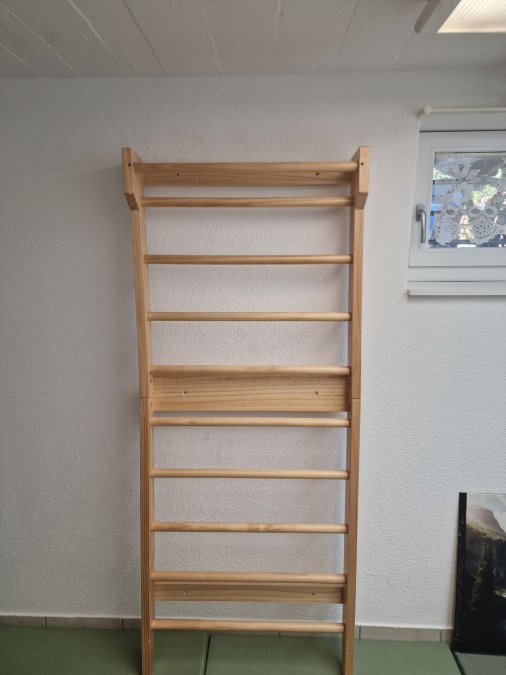 Hometrainer: Sprossenwand mit Klimmzugaufsatz – Usato da Bern venduto da AdorableGerbil 2