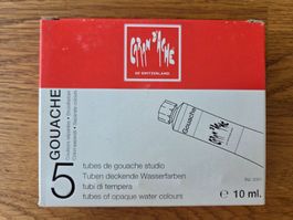 Caran d'Ache 5 Gouache Tuben Weiss 10 ml NEU