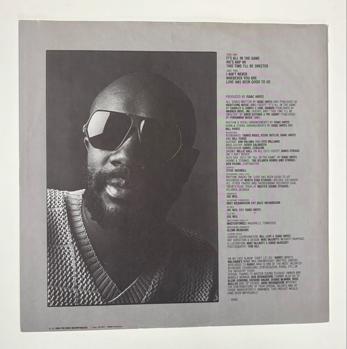 Dischi in vinile: Isaac Hayes - And Once Again - LP VG+/VG+ – Usato da Neuchâtel venduto da Deivid2 4