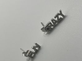 "Crazy" & "Fun" Ohrstecker