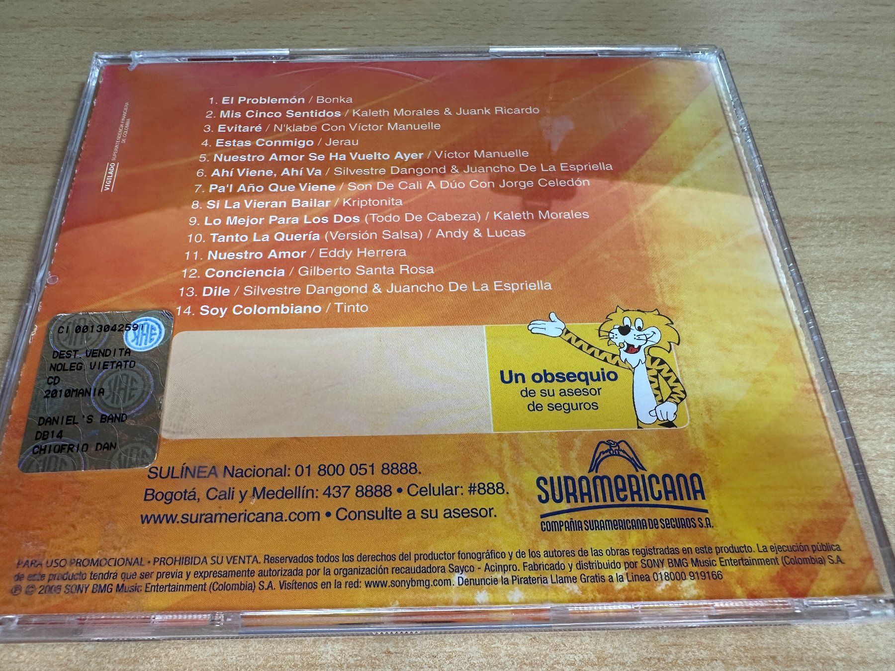 CD: W1 Bailables Suramericana – Usato da Rikon im Tösstal venduto da Alpenmutz 1