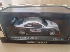 DTM 01 Mercedes CLK vin M. Hacking 1:43 limited von Minicham