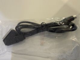 SCART Kabel, SCART-Stecker auf S-Video-Stecker 1,0m, NEU