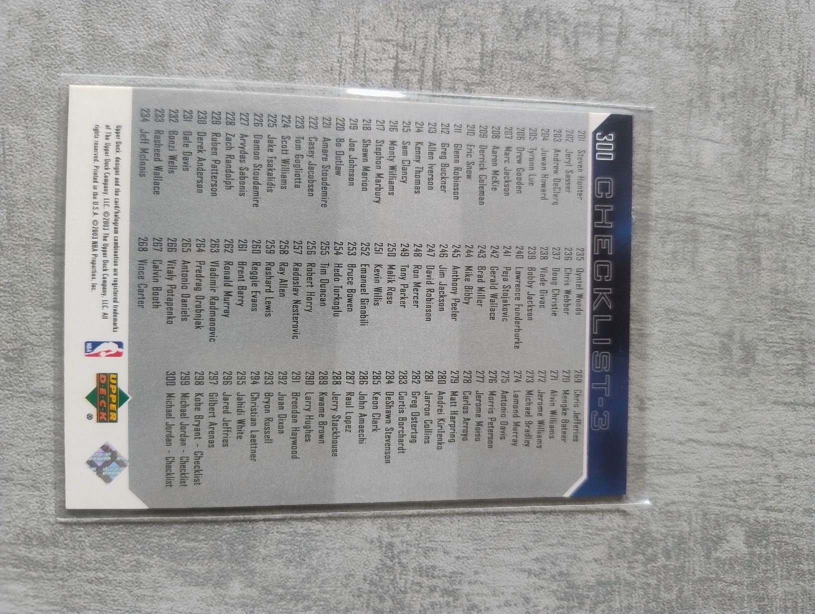 Nba Carte collezionabili: NBA UD Michael Jordan All Star – Nuovo (secondo la descrizione) da Martigny venduto da jul_7s5x 1