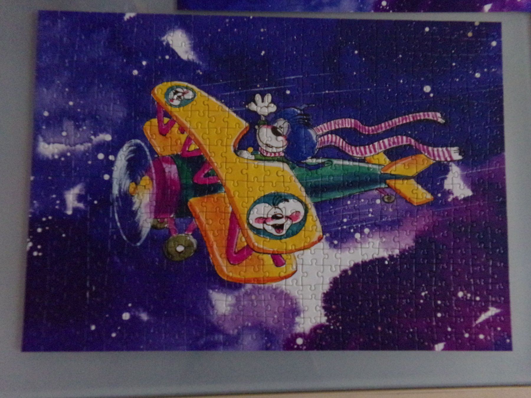 Puzzle: Diddl Puzzle  Diddl am fliegen   500 Teile – Usato da Winterthur venduto da Jessi_di 1
