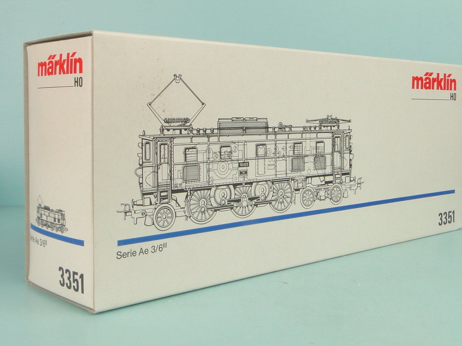 Märklin Modellini di ferrovie: Märklin 3351 Ae 3/6 – Usato da Bülach venduto da cann11 1