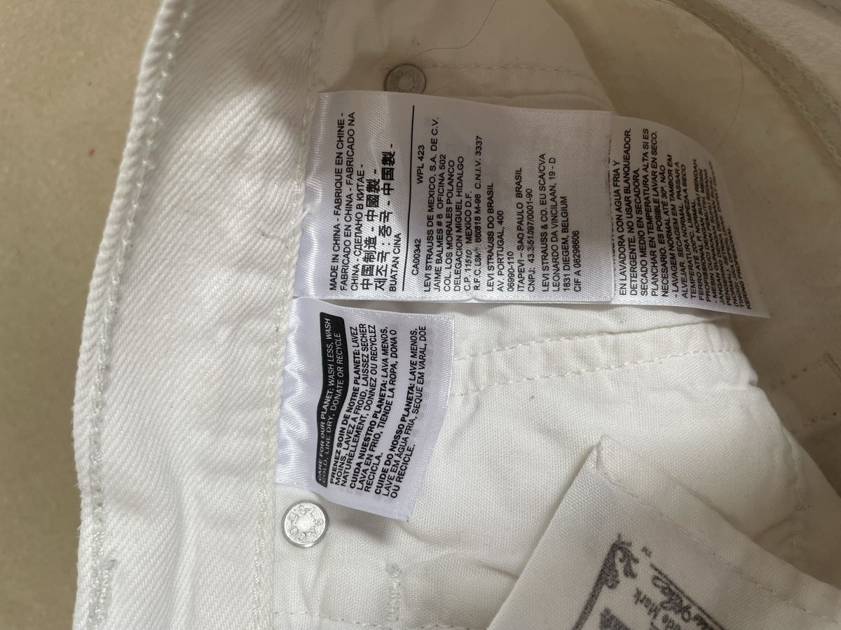 Levi's Jeans: Levis Shorts 501 weiss Gr. S – Usato da Zürich venduto da lil_x7ky 3