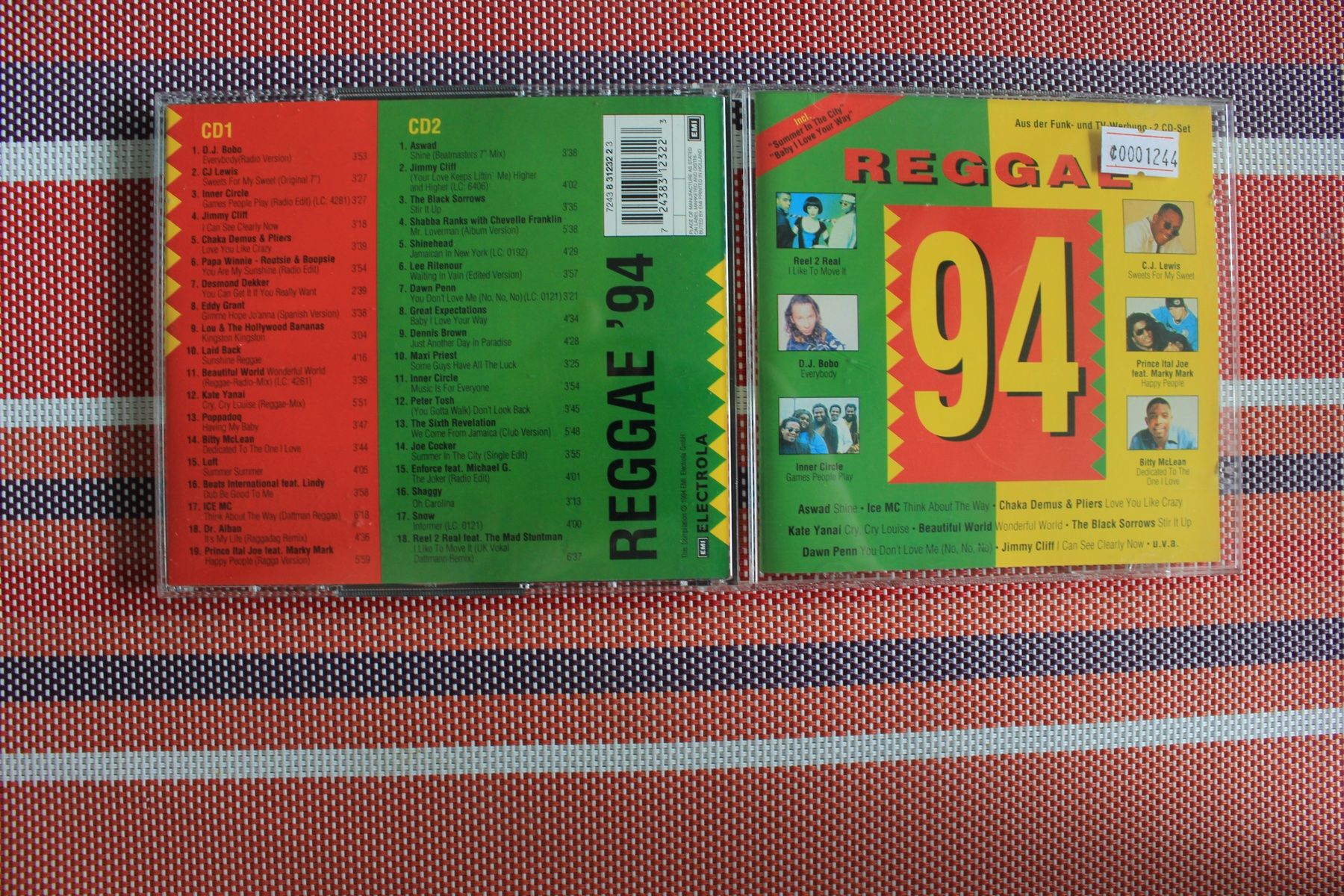 CDs: Reggae '94 Various hits 2CDs Zustand gut – Gebraucht aus Geroldswil von CD-Verkauf-2022