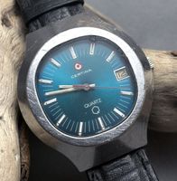 Montre homme Certina Quartz vintage 41mm, fonctionne parfait