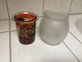 Savannen Windlichter Teelichthalter Kerzenhalter Glas A...