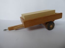 Schöner Bauernhof Tok Holz Anhänger, 30,5cm, zu Traktor pass