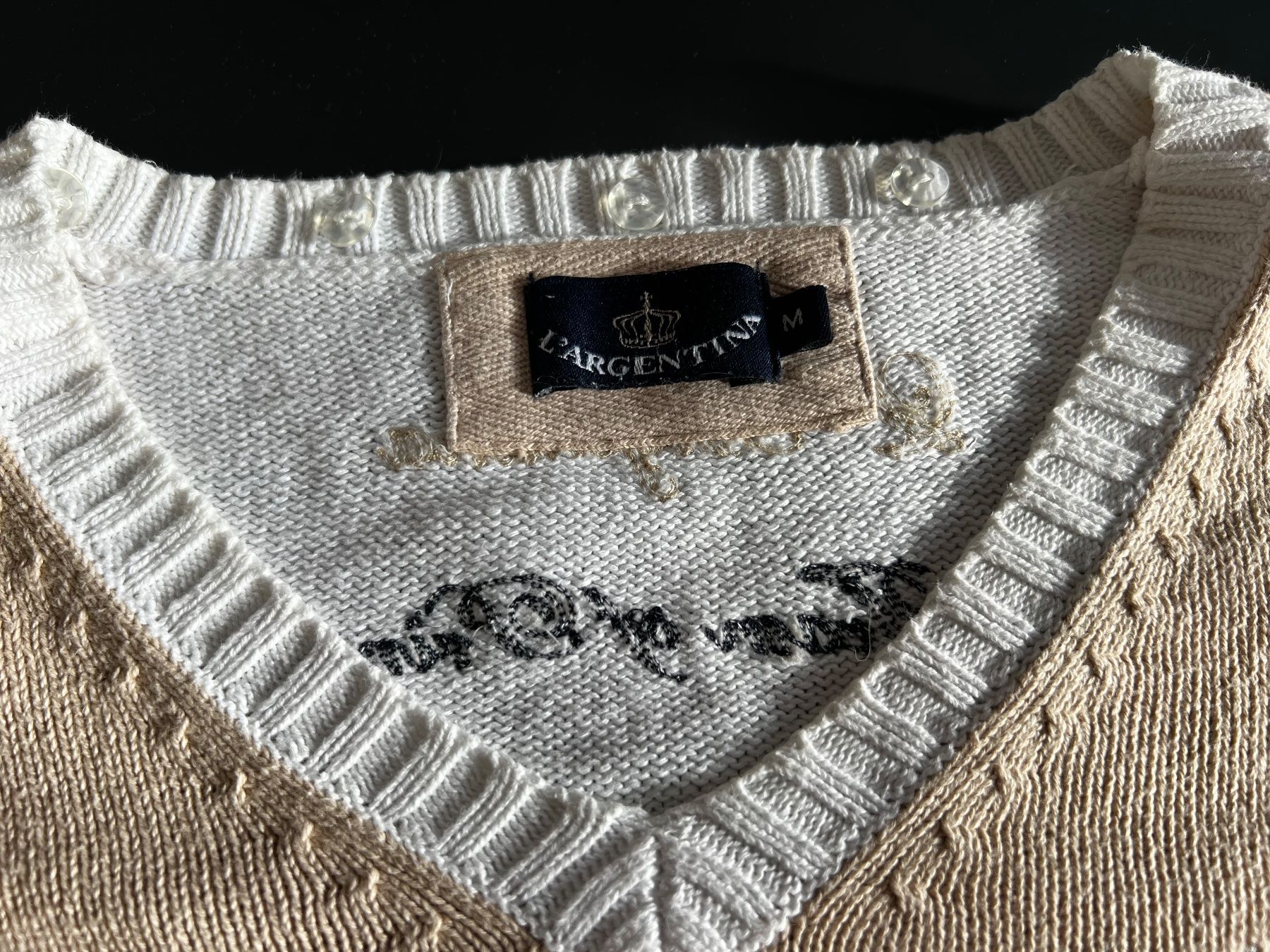 Pullover & Sweatshirts: L'argentina Pullover College M Pulli V Ausschnitt braun dame – Gebraucht aus Staad SG von Chirrari 4