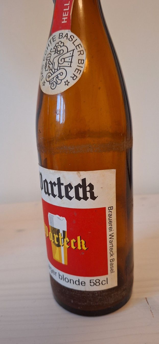 Spirituosen: Alte Bierflasche Brauerei Warteck Basel 1967 – Gebraucht aus Bern von Kustom 3