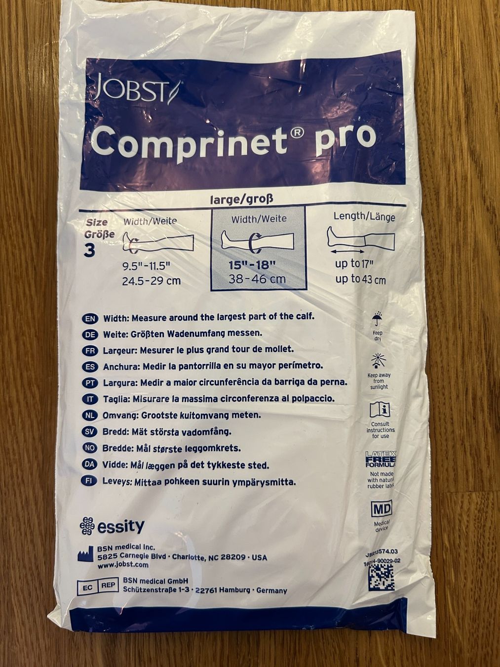 Jobst Calze & Collant: Kompressionsstrümpfe Jobst Comprinet Pro Gr.3 anti-thrombose – Nuovo e nell'imballaggio originale da Küsnacht ZH venduto da filo_fila8700 1