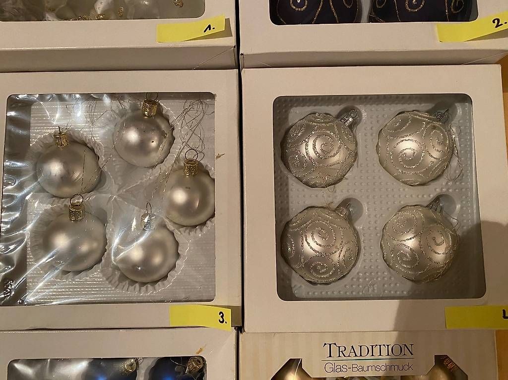 Tutte le decorazioni: Schöne Weihnachtskugeln – Usato da Münsingen venduto da inf_kd6b 2