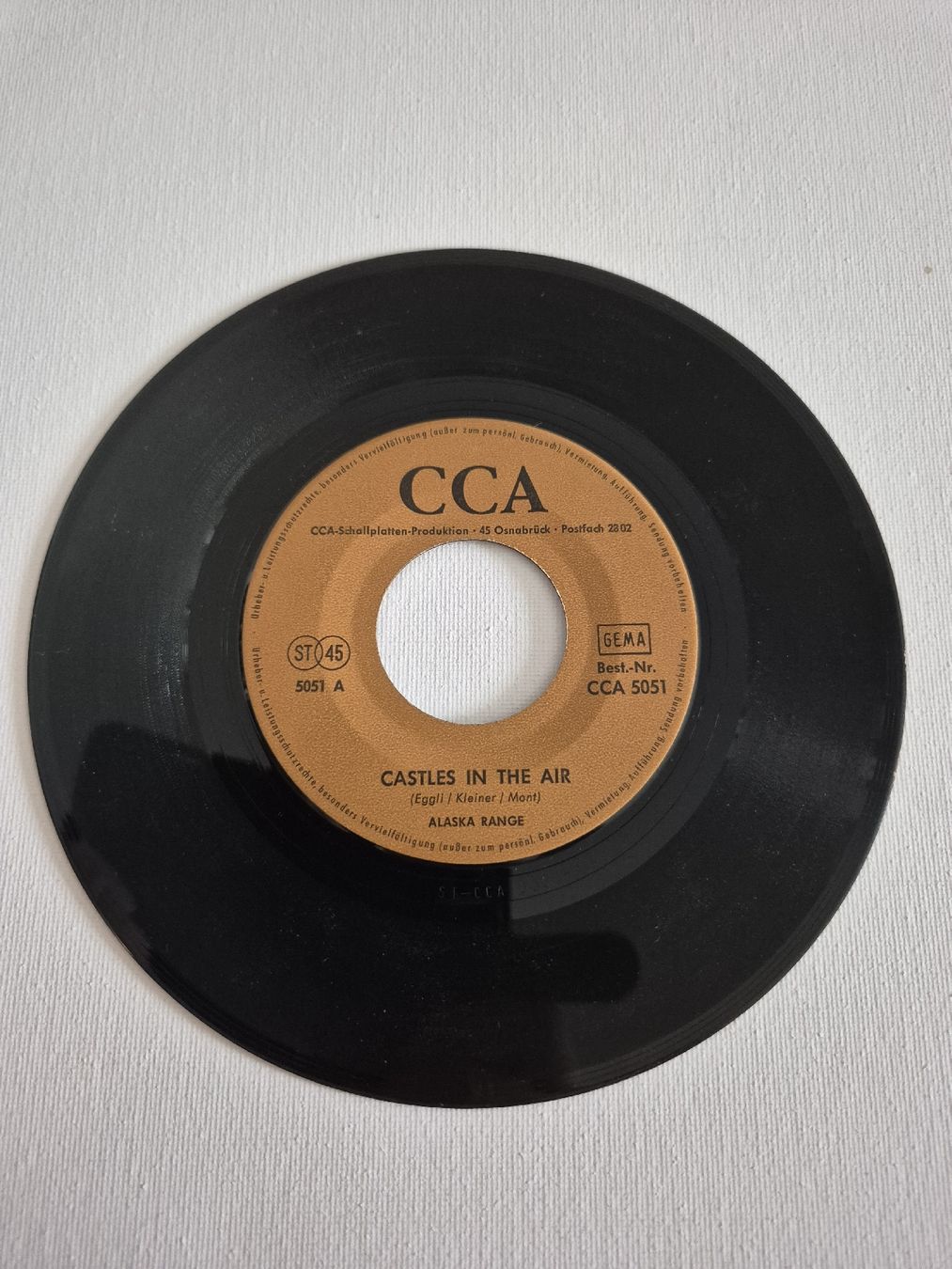 Dischi in vinile: Alaska Range -  Castles in the Air Daybreak - Single 7 , DE – Usato da Uster venduto da newwave0 2
