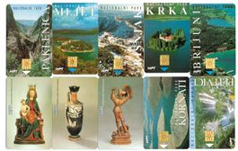 10 Telefonkarten Kroatien