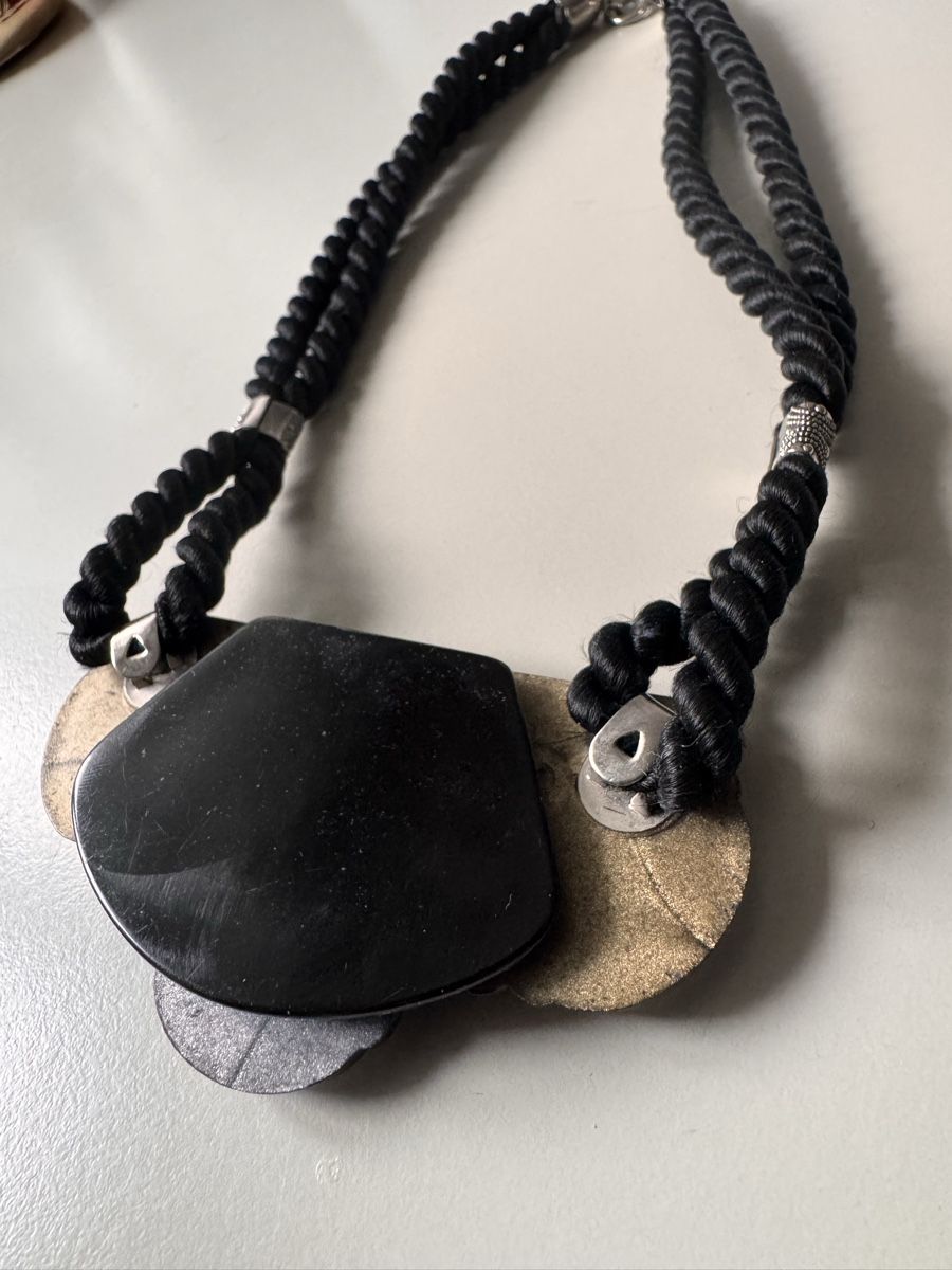 Ciondoli: Vintage Art-Déco Statement-Kette – Usato da Basel venduto da YanaR10 2