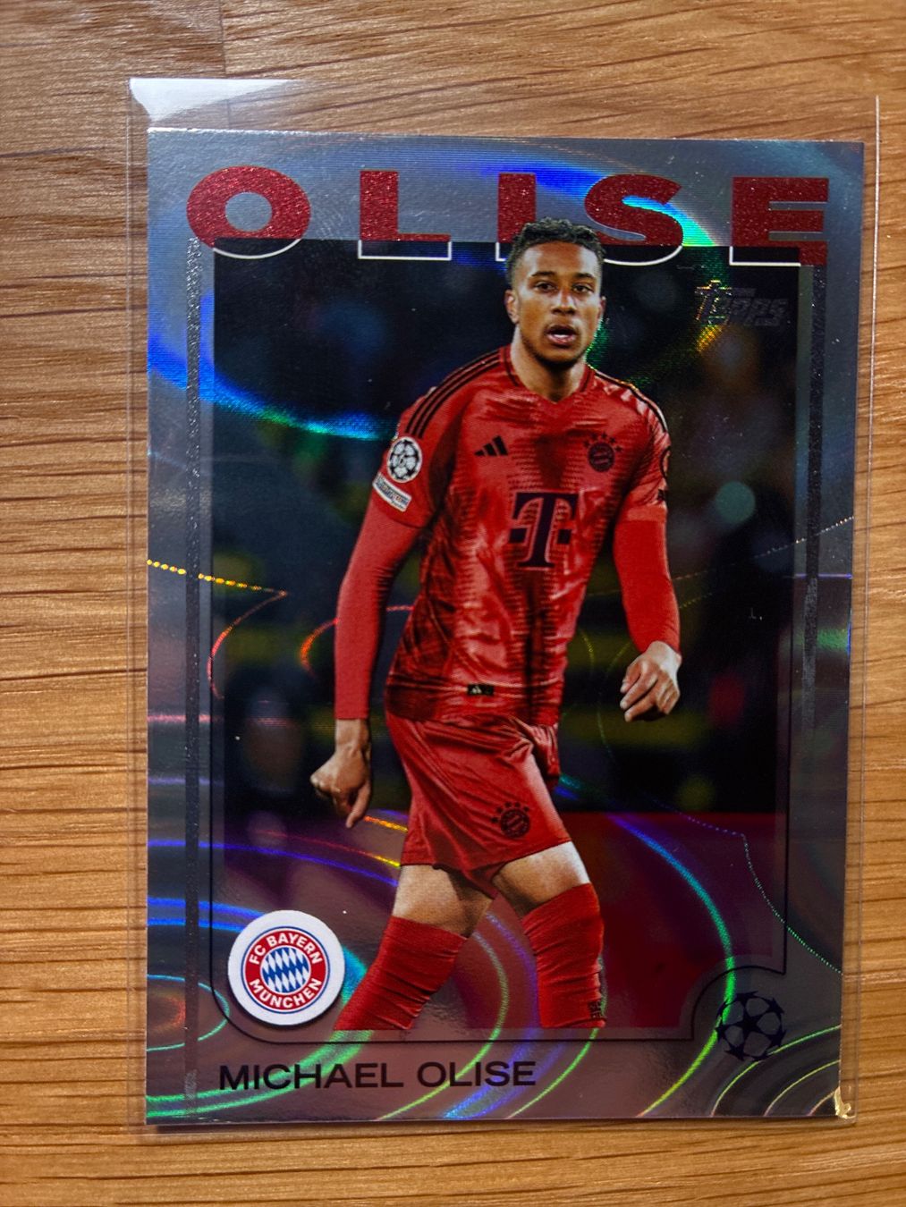 Topps Sammelbilder & Trading cards: Topps Flagship Michael Olise Bayern Raindrops – Gebraucht aus Wangenried von Garagara