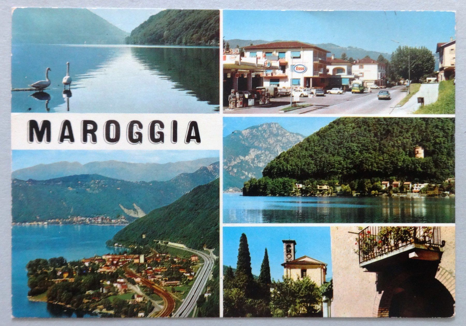 Ansichtskarten: Maroggia, Lago di Lugano – Gebraucht aus Fétigny von Billy2miny
