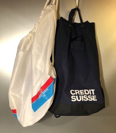 ❗Jetzt = 45.- Fr. ❗2x ver. Nostalgie Rucksäcke Credit Suisse