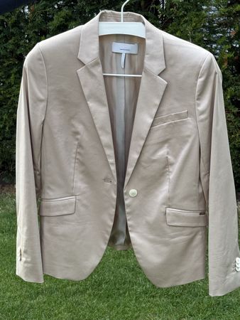 Cinque Blazer Damen beige einreihig fast neu - Grösse 36 / S