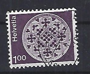 Tutti i francobolli: 1973/75 - Rosette – Usato da Schaffhausen venduto da poststamp