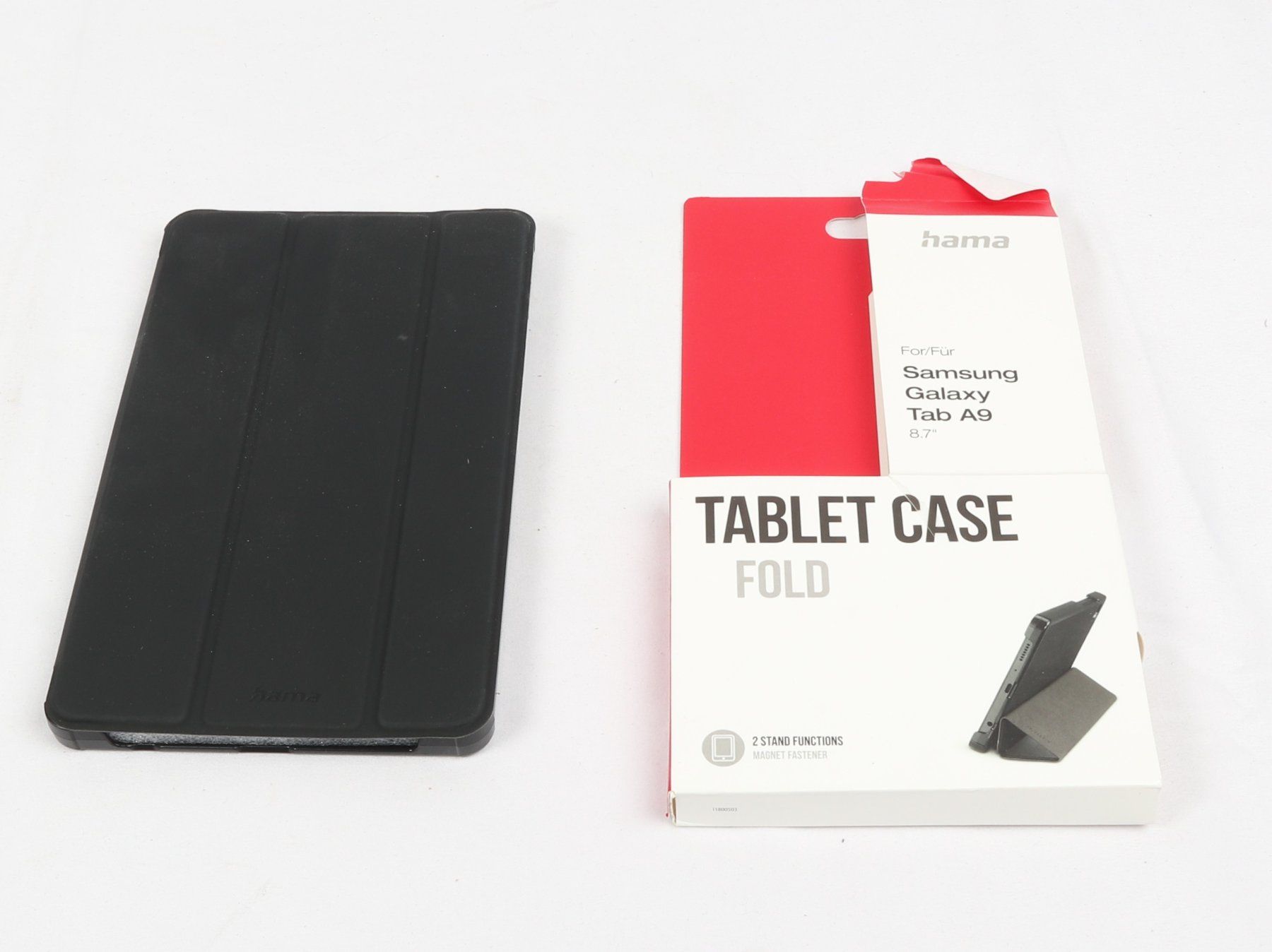 Hama Covers & Borse: HAMA Tablet hülle fold Samsung Galaxy Tab A9 Black – Nuovo e nell'imballaggio originale da Steinen venduto da Restwert_Steinen