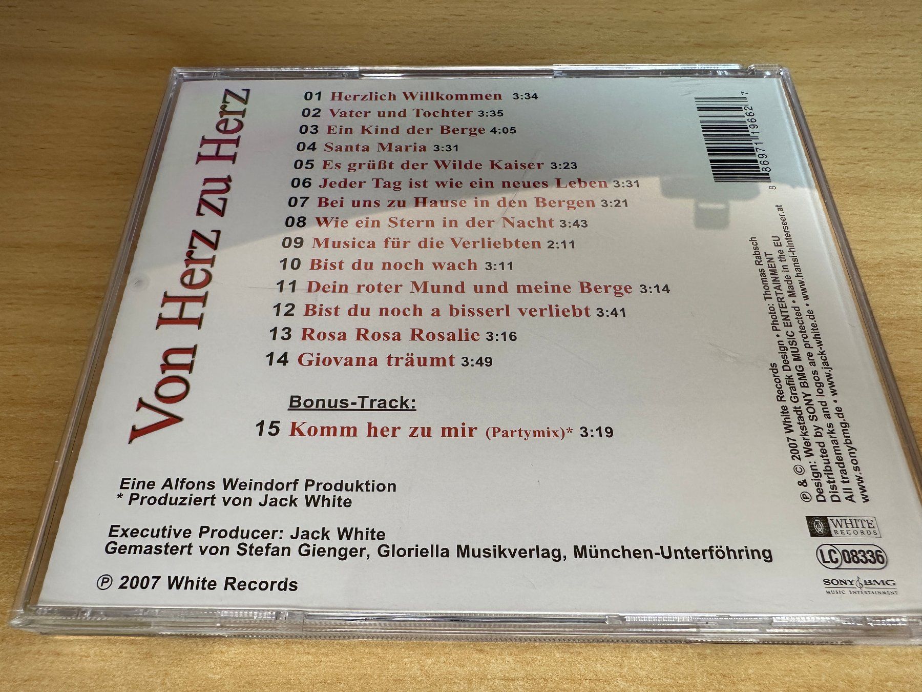 CD: E5 Hansi Hinterseer - Von Herz Zu Herz – Usato da Rikon im Tösstal venduto da Alpenmutz 1