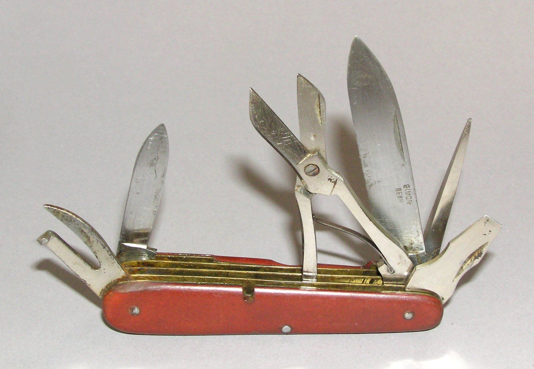 Coltelli tascabile: SIMON BERN ALTES TASCHENMESSER SACKMESSER – Usato da Grenchen venduto da Antique-hunter