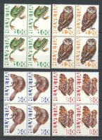 1995, Sonderpostmarken, Viererblöcke **